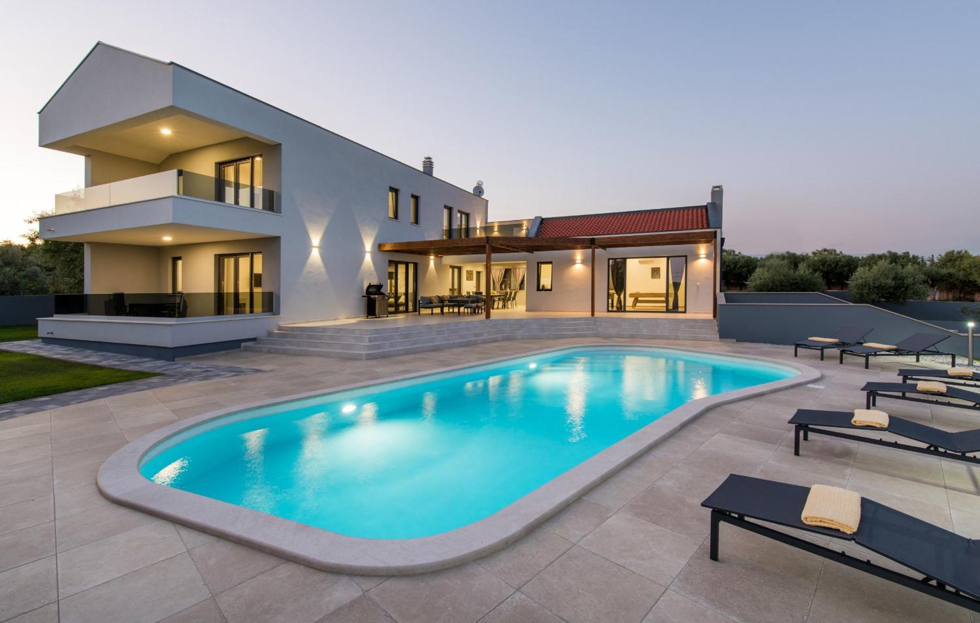 Villa Posidonia Near Pula With Sea View And Surrounded By Olive Trees Krnica Exterior foto